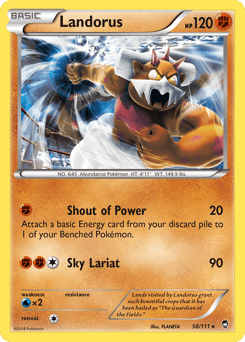 Landorus 58 — Furious Fists