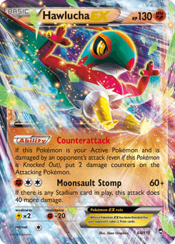 Hawlucha-EX 64 — Furious Fists