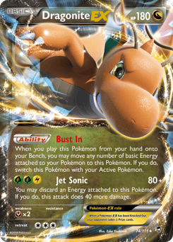 Dragonite-EX 074/111 — Furious Fists