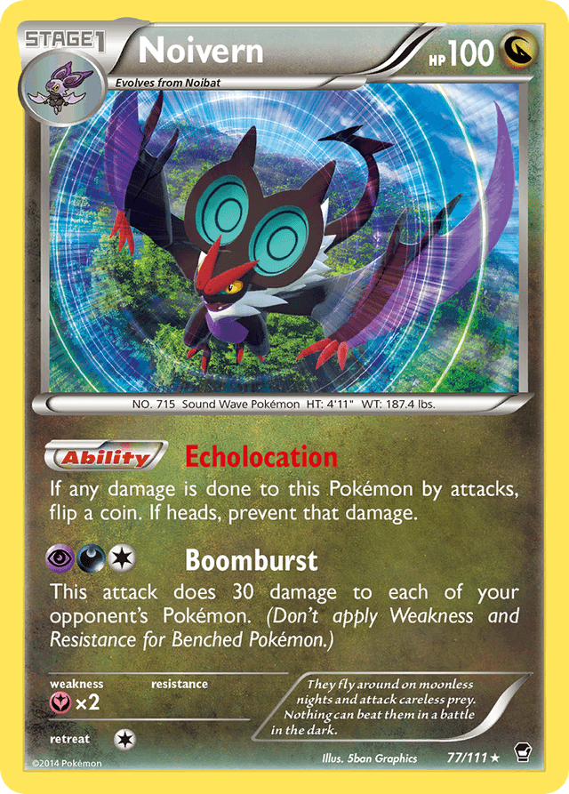 Carta Noivern 77/111 do set Furious Fists — Pokémon TCG | Bynx