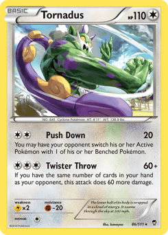 Tornadus 86 — Furious Fists