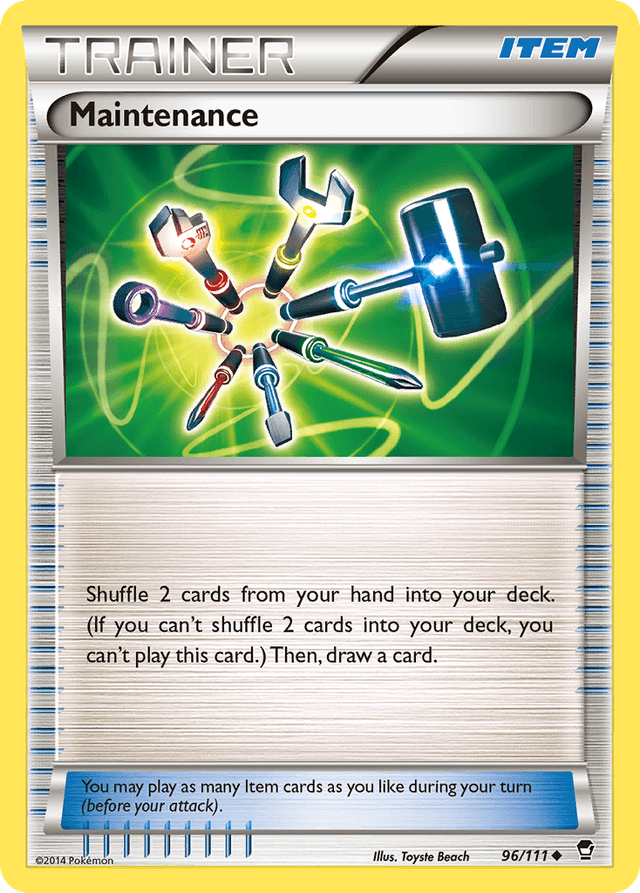 Carta Maintenance 96/111 do set Furious Fists — Pokémon TCG | Bynx