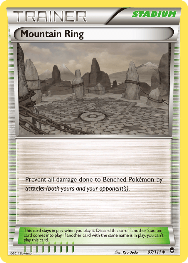 Carta Mountain Ring 97/111 do set Furious Fists — Pokémon TCG | Bynx