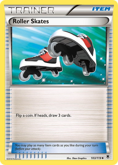 Carta Roller Skates 103/119 do set Phantom Forces — Pokémon TCG | Bynx