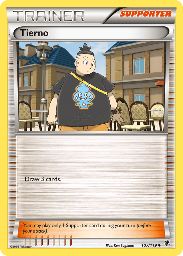 Carta Tierno 107/119 do set Phantom Forces — Pokémon TCG | Bynx