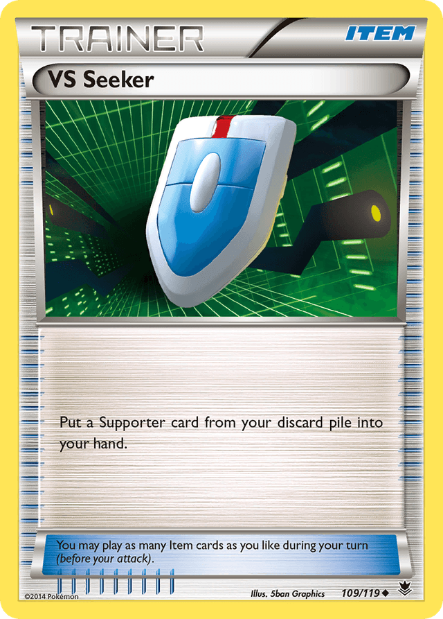 Carta VS Seeker 109/119 do set Phantom Forces — Pokémon TCG | Bynx