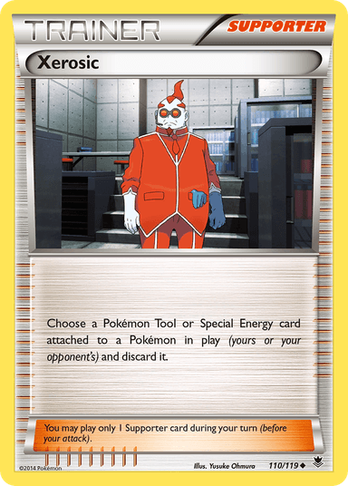 Carta Xerosic 110/119 do set Phantom Forces — Pokémon TCG | Bynx