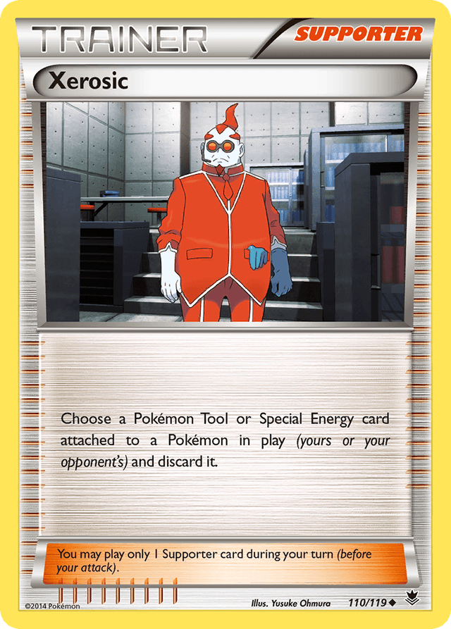 Carta Xerosic 110/119 do set Phantom Forces — Pokémon TCG | Bynx