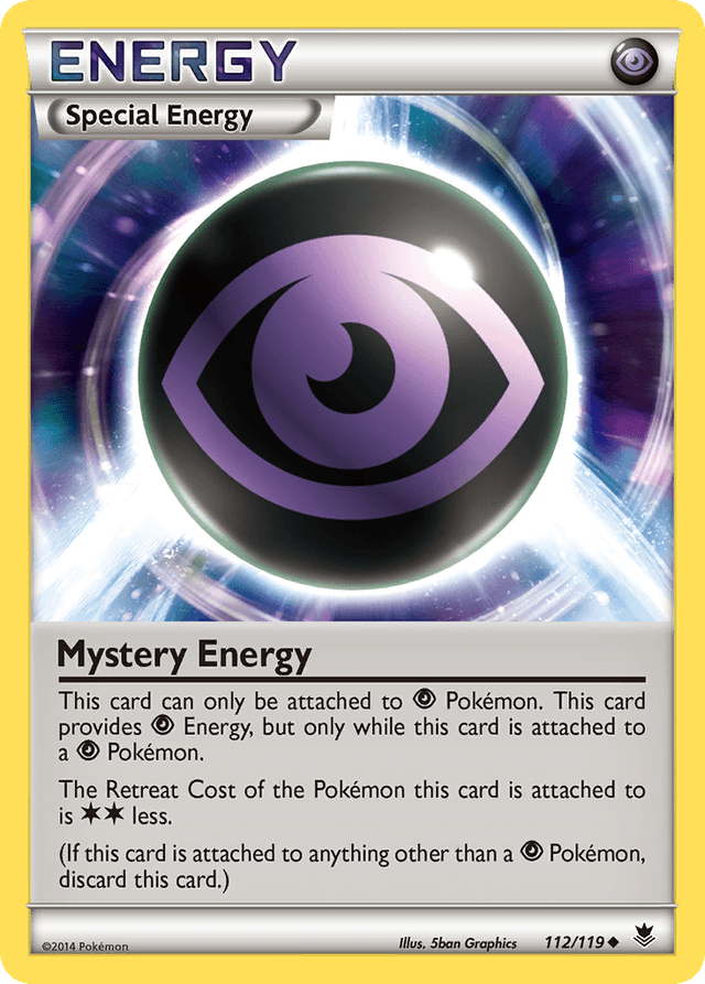 Carta Mystery Energy 112/119 do set Phantom Forces — Pokémon TCG | Bynx