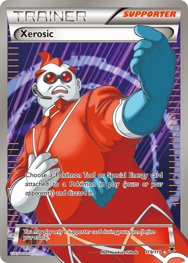 Carta Xerosic 119/119 do set Phantom Forces — Pokémon TCG | Bynx