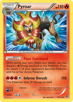 Pyroar 12 — Phantom Forces