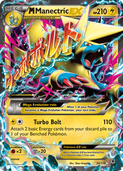 M Manectric-EX 24 — Phantom Forces