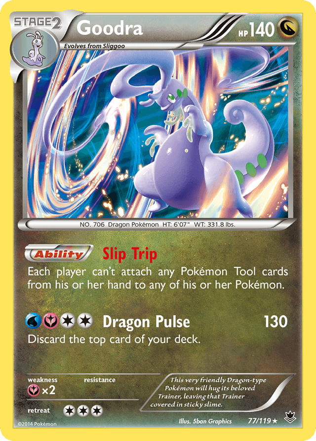 Carta Goodra 77/119 do set Phantom Forces — Pokémon TCG | Bynx