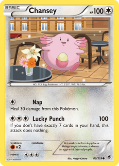 Chansey 80 — Phantom Forces