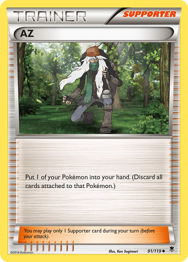Carta AZ 91/119 do set Phantom Forces — Pokémon TCG | Bynx