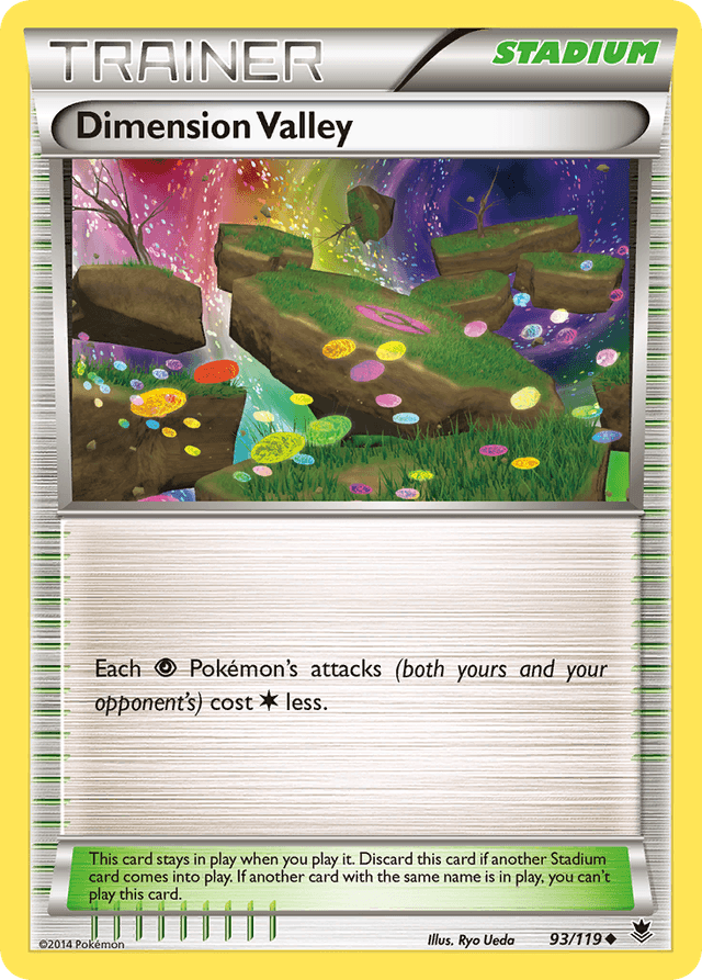 Carta Dimension Valley 93/119 do set Phantom Forces — Pokémon TCG | Bynx