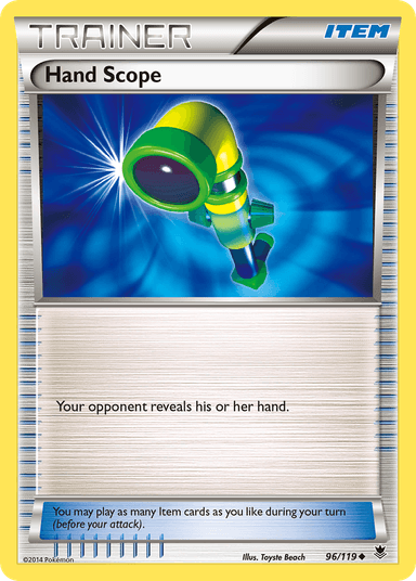 Carta Hand Scope 96/119 do set Phantom Forces — Pokémon TCG | Bynx