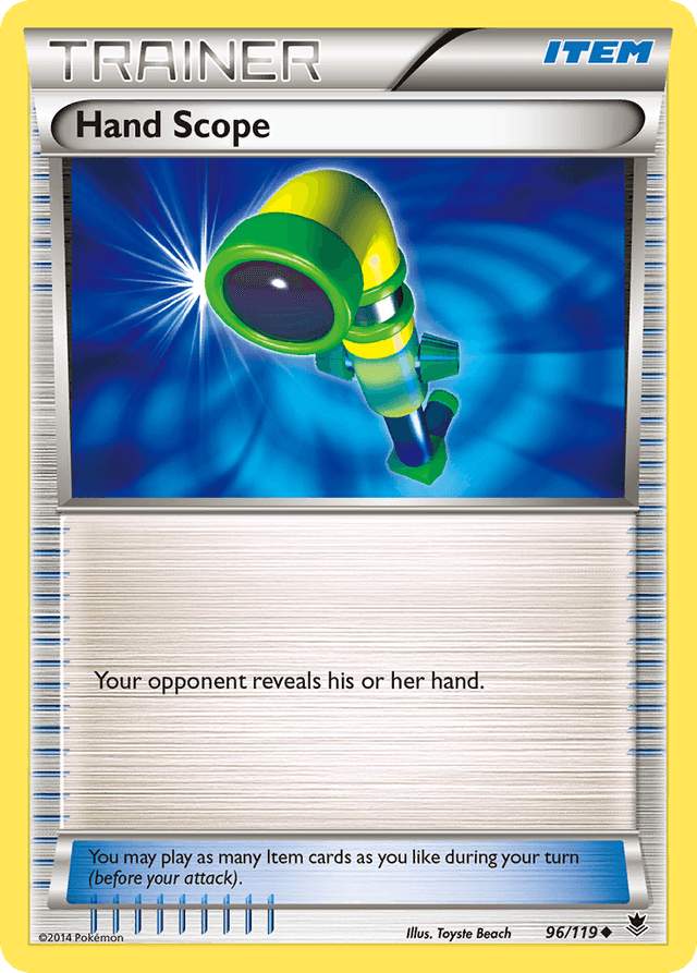 Carta Hand Scope 96/119 do set Phantom Forces — Pokémon TCG | Bynx