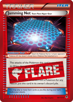 Jamming Net Team Flare Hyper Gear 98/119 — Força Fantasma