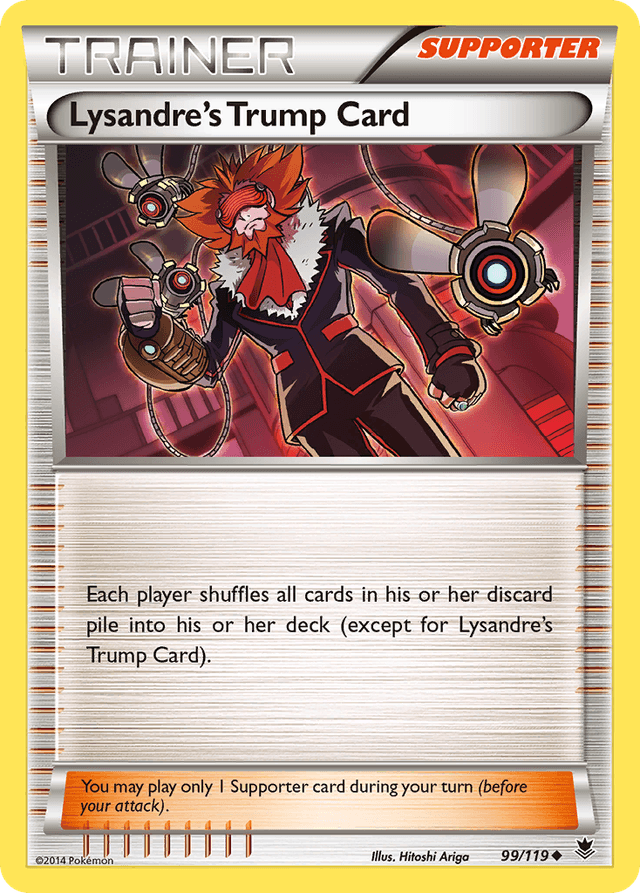 Carta Lysandre's Trump Card 99/119 do set Phantom Forces — Pokémon TCG | Bynx