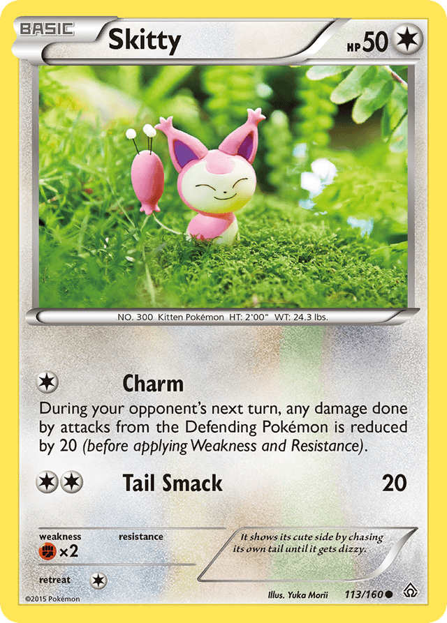 Carta Skitty 113/160 do set Primal Clash — Pokémon TCG | Bynx