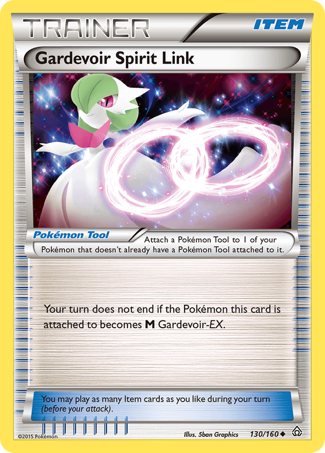Carta Gardevoir Spirit Link 130/160 do set Primal Clash — Pokémon TCG | Bynx