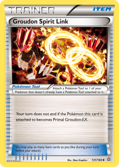 Groudon Spirit Link 131/160 — Conflito Primitivo