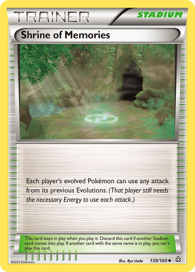 Carta Shrine of Memories 139/160 do set Primal Clash — Pokémon TCG | Bynx