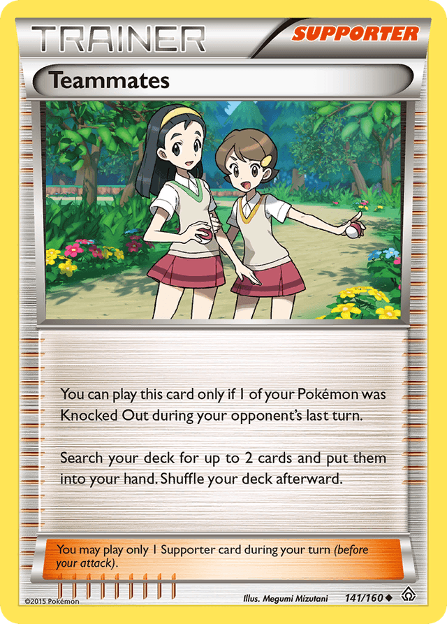 Carta Teammates 141/160 do set Primal Clash — Pokémon TCG | Bynx