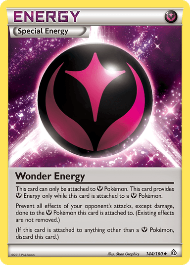 Carta Wonder Energy 144/160 do set Primal Clash — Pokémon TCG | Bynx