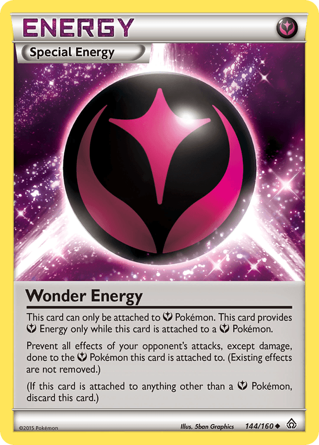 Carta Wonder Energy 144/160 do set Primal Clash — Pokémon TCG | Bynx