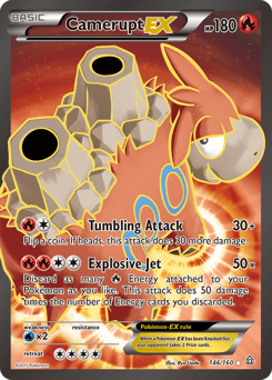 Camerupt-EX 146 — Primal Clash