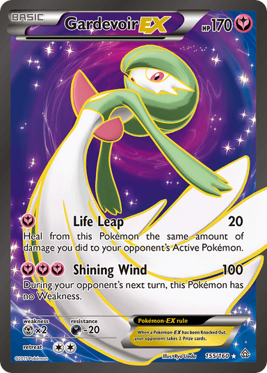 Carta Gardevoir-EX 155/160 do set Primal Clash — Pokémon TCG | Bynx