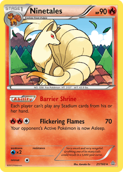 Ninetales 21 — Primal Clash