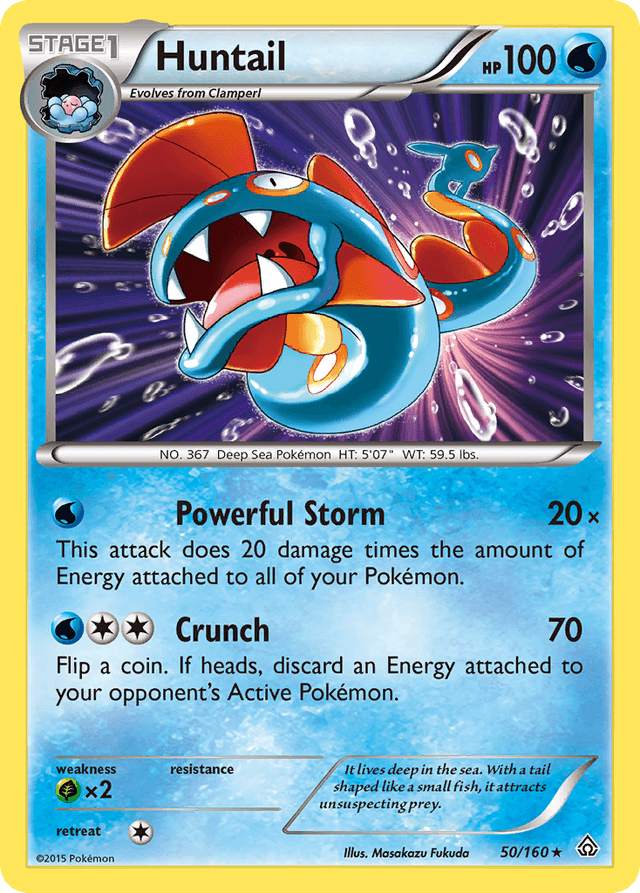 Carta Huntail 50/160 do set Primal Clash — Pokémon TCG | Bynx