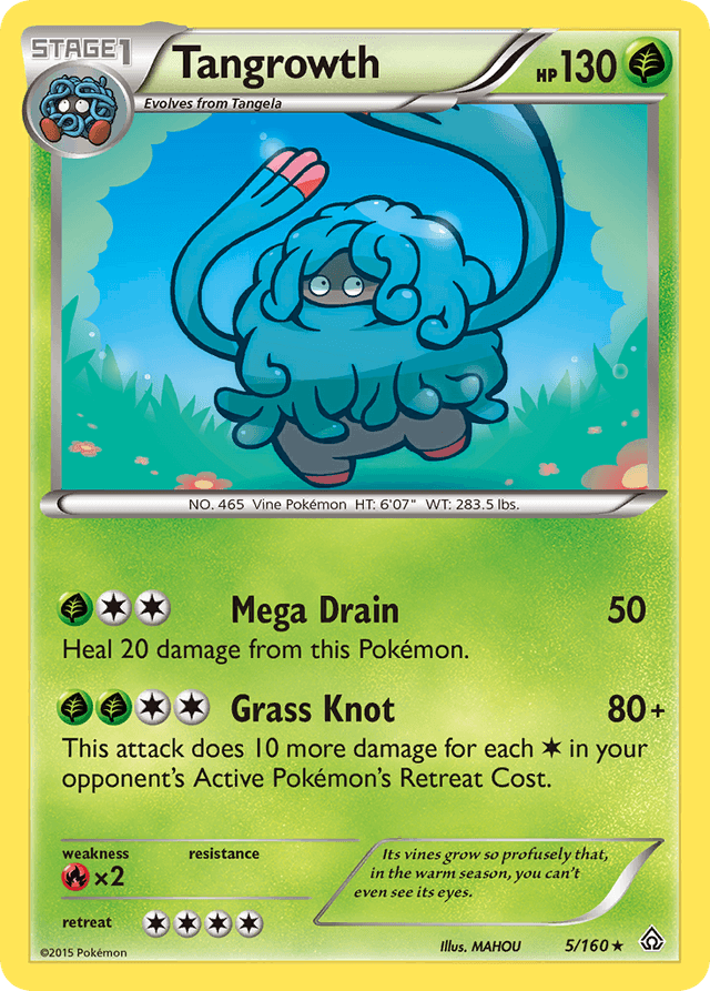 Carta Tangrowth 5/160 do set Primal Clash — Pokémon TCG | Bynx