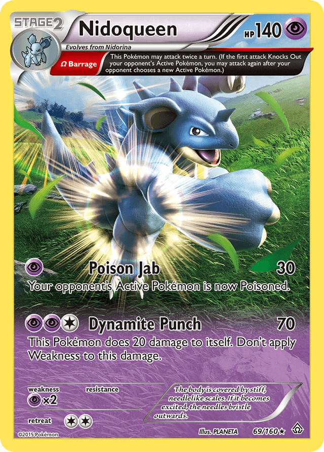 Carta Nidoqueen 69/160 do set Primal Clash — Pokémon TCG | Bynx