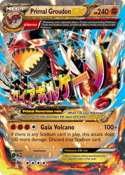 Primal Groudon-EX 86 — Primal Clash