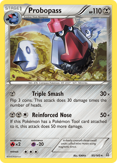 Carta Probopass 95/160 do set Primal Clash — Pokémon TCG | Bynx