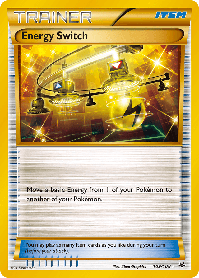 Carta Energy Switch 109/108 do set Roaring Skies — Pokémon TCG | Bynx