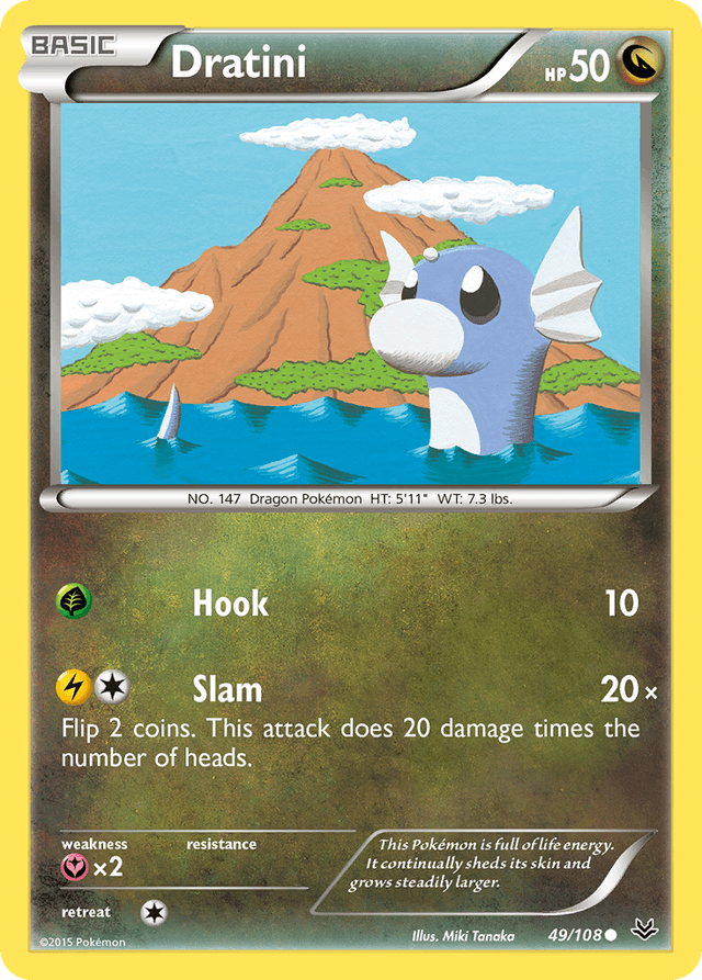 Carta Dratini 49/108 do set Roaring Skies — Pokémon TCG | Bynx