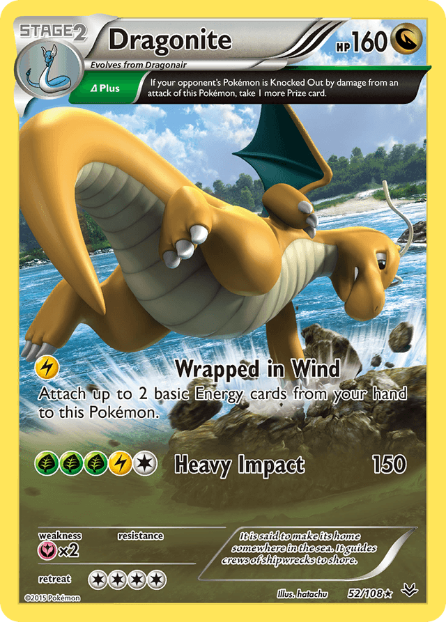 Carta Dragonite 52/108 do set Roaring Skies — Pokémon TCG | Bynx