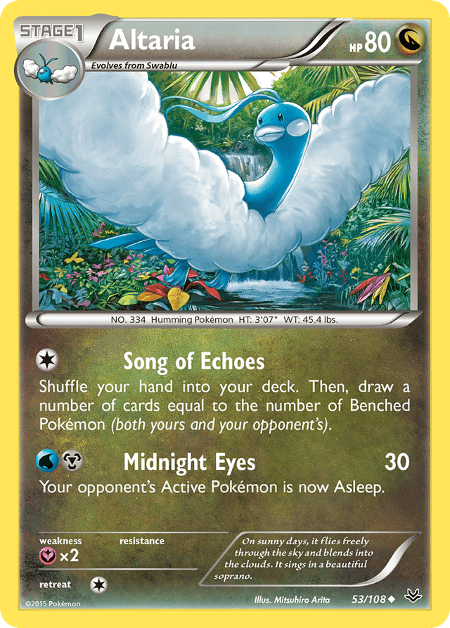 Carta Altaria 53/108 do set Roaring Skies — Pokémon TCG | Bynx