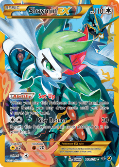 Shaymin-EX 77a — Roaring Skies