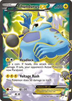 Thundurus-EX 98 — Roaring Skies