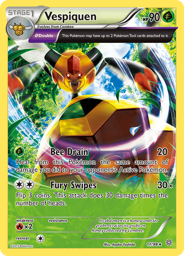 Carta Vespiquen 11/98 do set Ancient Origins — Pokémon TCG | Bynx