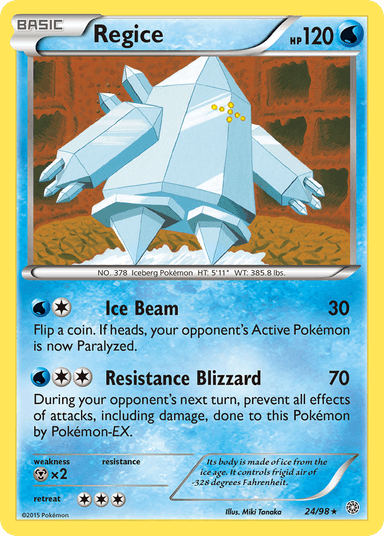 Carta Regice 24/98 do set Ancient Origins — Pokémon TCG | Bynx
