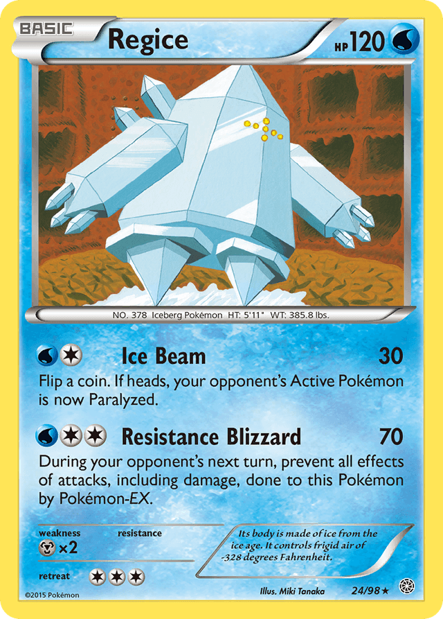 Carta Regice 24/98 do set Ancient Origins — Pokémon TCG | Bynx