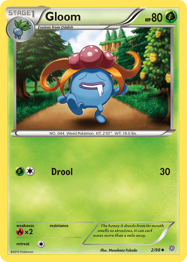 Carta Gloom 2/98 do set Ancient Origins — Pokémon TCG | Bynx