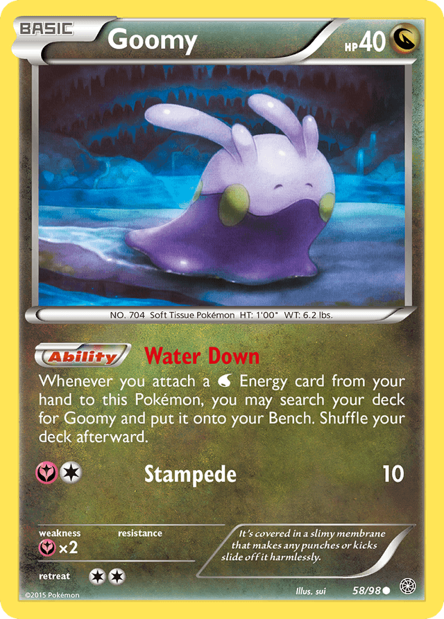 Carta Goomy 58/98 do set Ancient Origins — Pokémon TCG | Bynx